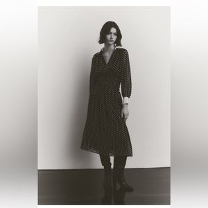 Zara, medium polka dot dress New